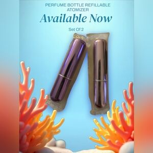 Refillable Perfume Atomizer (Set Of 2)-Brand New In Package